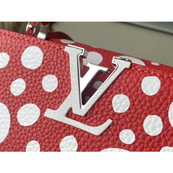 𝐋𝐎𝐔𝐈𝐒𝐕𝐔𝐈𝐓𝐓𝐎𝐍 M21692/48865 Red Pinned White Dot Small Size x Grass Maiden Cooperation Series